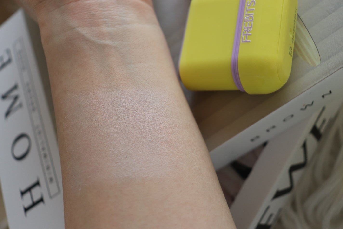 Air Fit Sun Finishing Stick 01 Pure Violet/frebits/日焼け止めスティックを使ったクチコミ(4枚目)