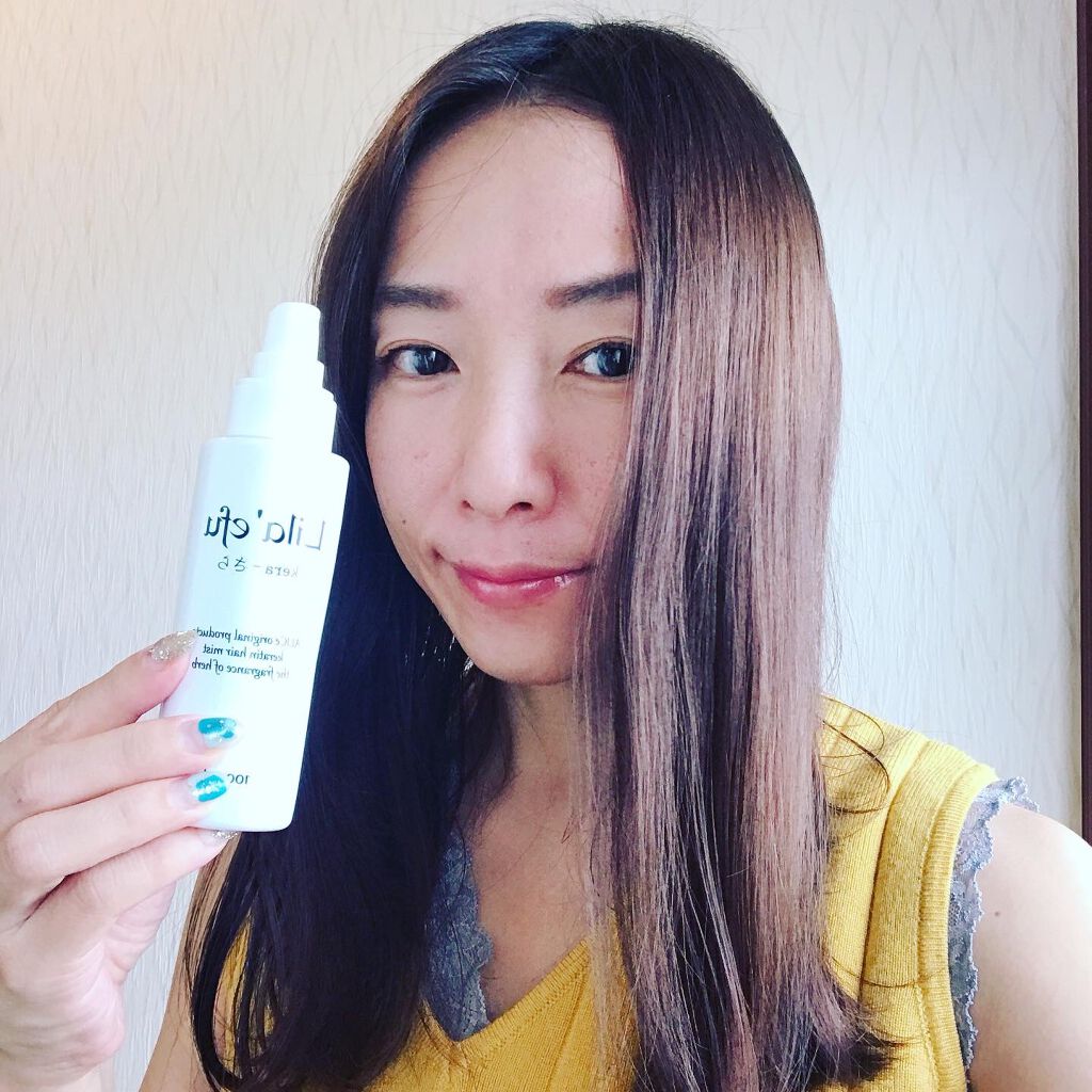 ケラさら/Lila efu/ヘアミストを使ったクチコミ（1枚目）