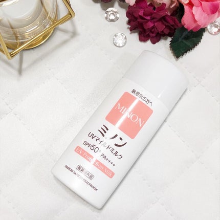 ミノンUVマイルドミルク/ミノン/日焼け止めミルクを使ったクチコミ(1枚目)