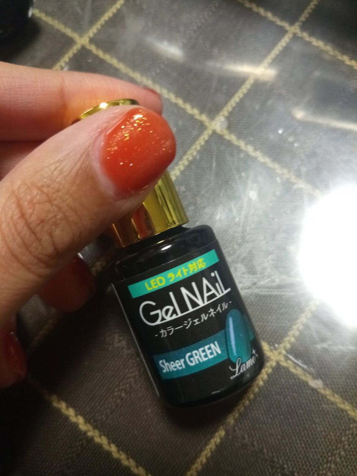 ジェルネイル(ライト対応)/セリア/ジェルネイルを使ったクチコミ(3枚目)