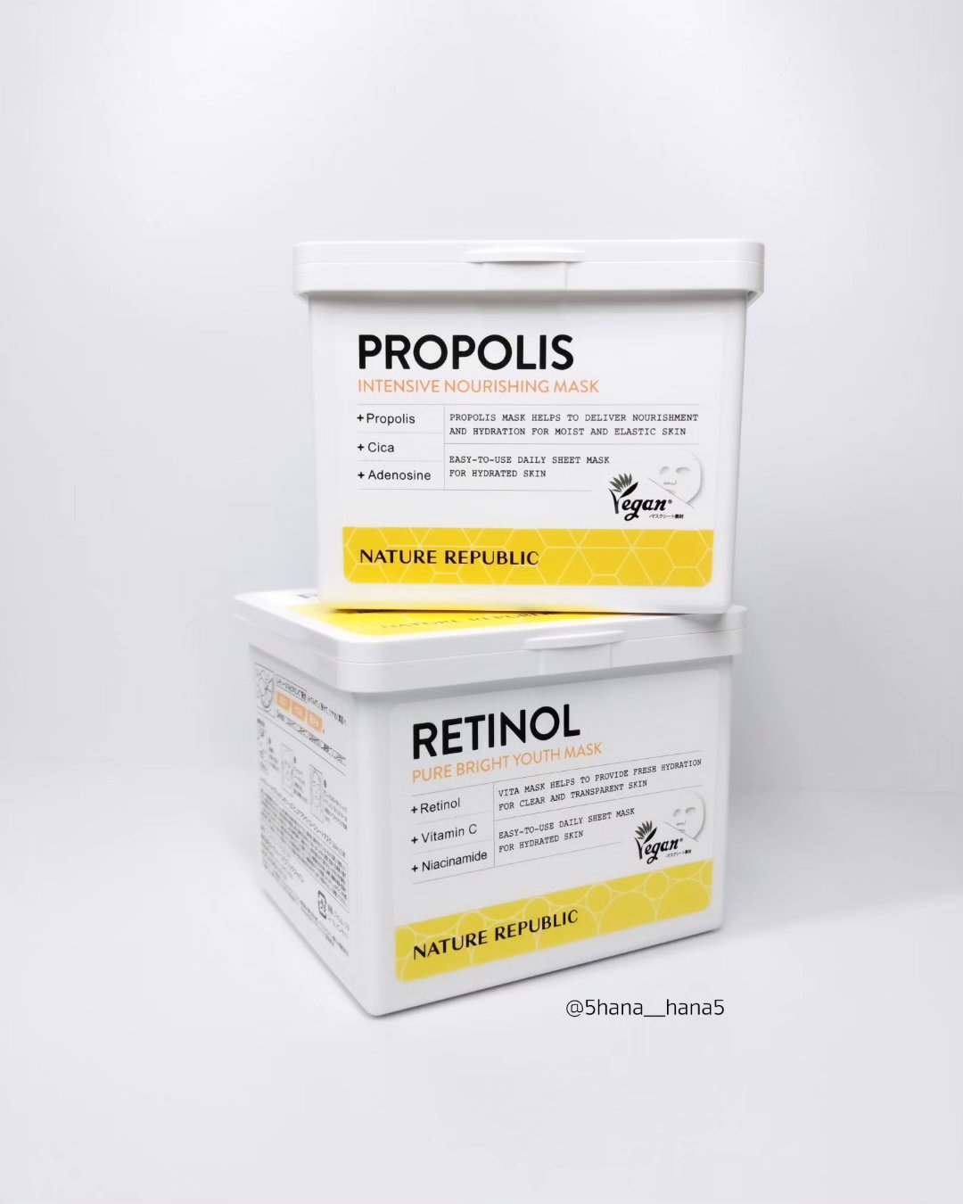 キューブマスク プロポリス/ネイチャーリパブリック/シートマスク・パックを使ったクチコミ（1枚目）