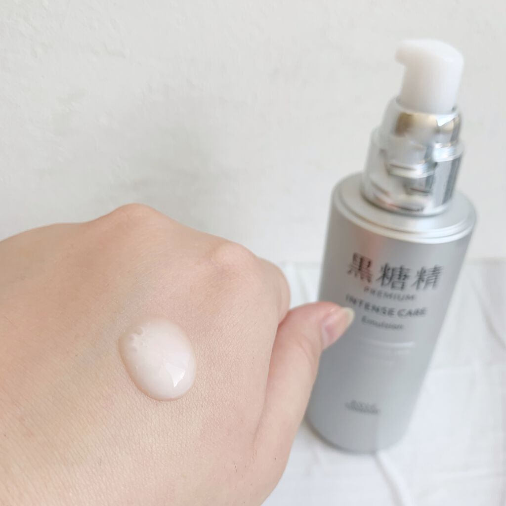 プレミアム インテンスケア エマルジョン/黒糖精/乳液を使ったクチコミ（3枚目）