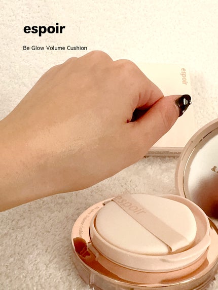 エスポア ビーグロー ボリュームクッション/espoir/クッションファンデーションを使ったクチコミ(1枚目)