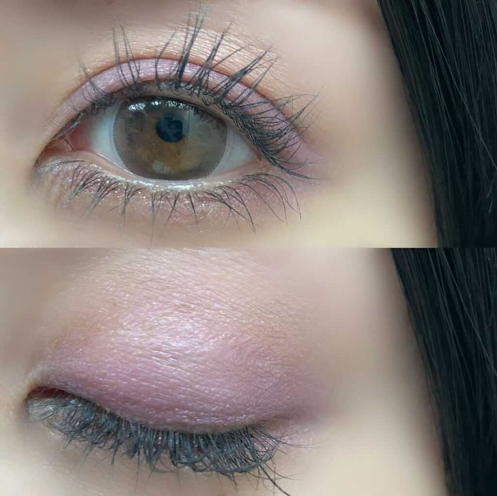 UR GLAM LUXE　SOFT EYESHADOW ラベンダー/U R GLAM/ジェル・クリームアイシャドウを使ったクチコミ（2枚目）