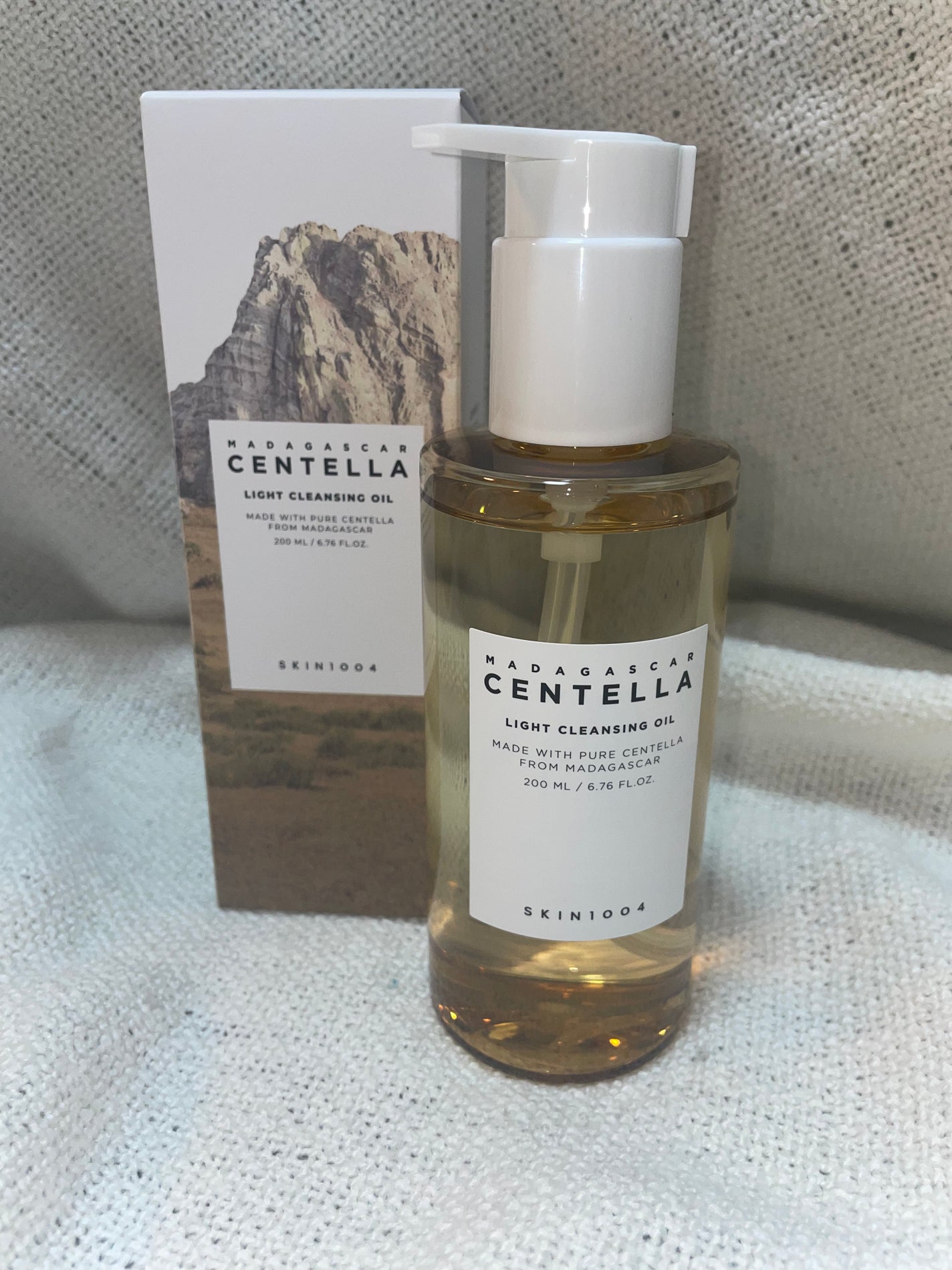センテラ ライトクレンジングオイル/SKIN1004/オイルクレンジングを使ったクチコミ(1枚目)