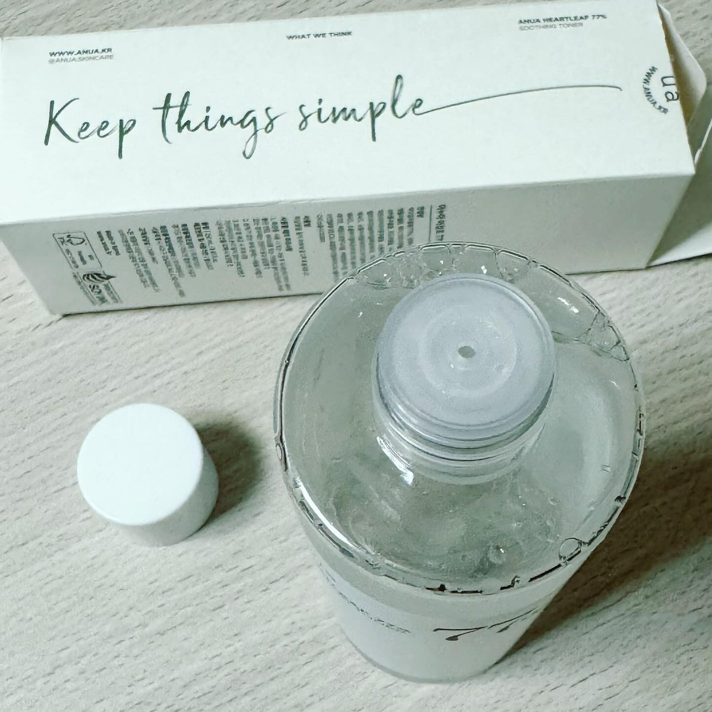 ドクダミ 77 スージングトナー/Anua/化粧水を使ったクチコミ(2枚目)