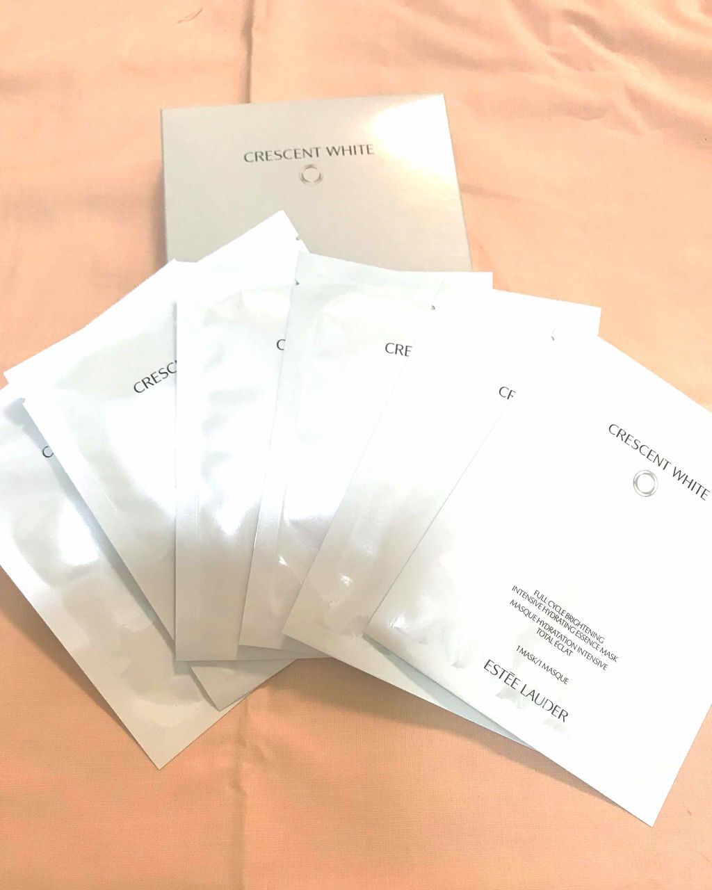 クレッセント ホワイト エッセンス マスク/ESTEE LAUDER/シートマスク・パックを使ったクチコミ（1枚目）