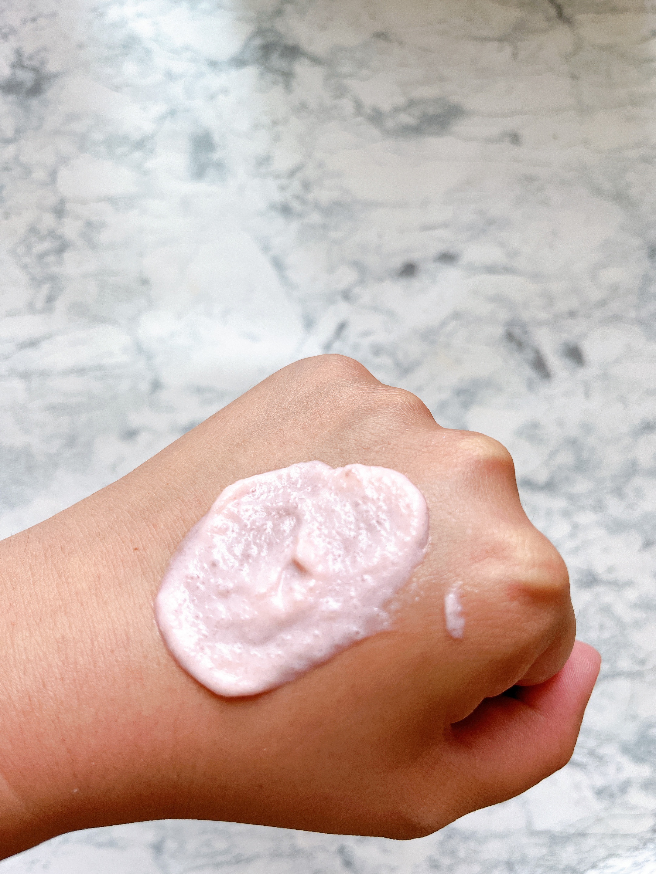 ピンクティーツリーライスシカウォッシュオフパック/APLIN/洗い流すパック・マスクを使ったクチコミ（2枚目）