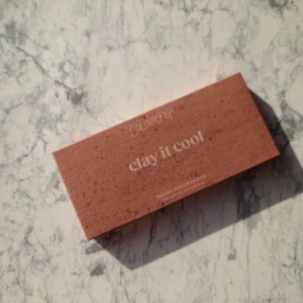 Clay it cool/ColourPop/アイシャドウパレットを使ったクチコミ(1枚目)