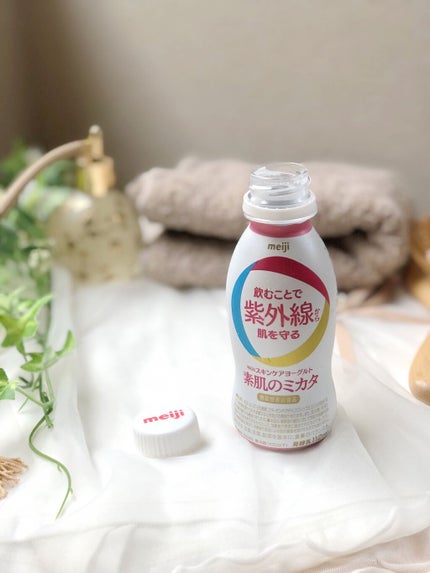 明治スキンケアヨーグルト素肌のミカタ/明治/飲むヨーグルトを使ったクチコミ(2枚目)