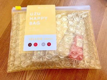 UZU HAPPY BAG YELLOW edition/UZU BY FLOWFUSHI/メイクアップキットを使ったクチコミ（1枚目）