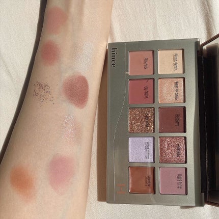 ニューデップスアイシャドウパレット/hince/アイシャドウパレットを使ったクチコミ(3枚目)