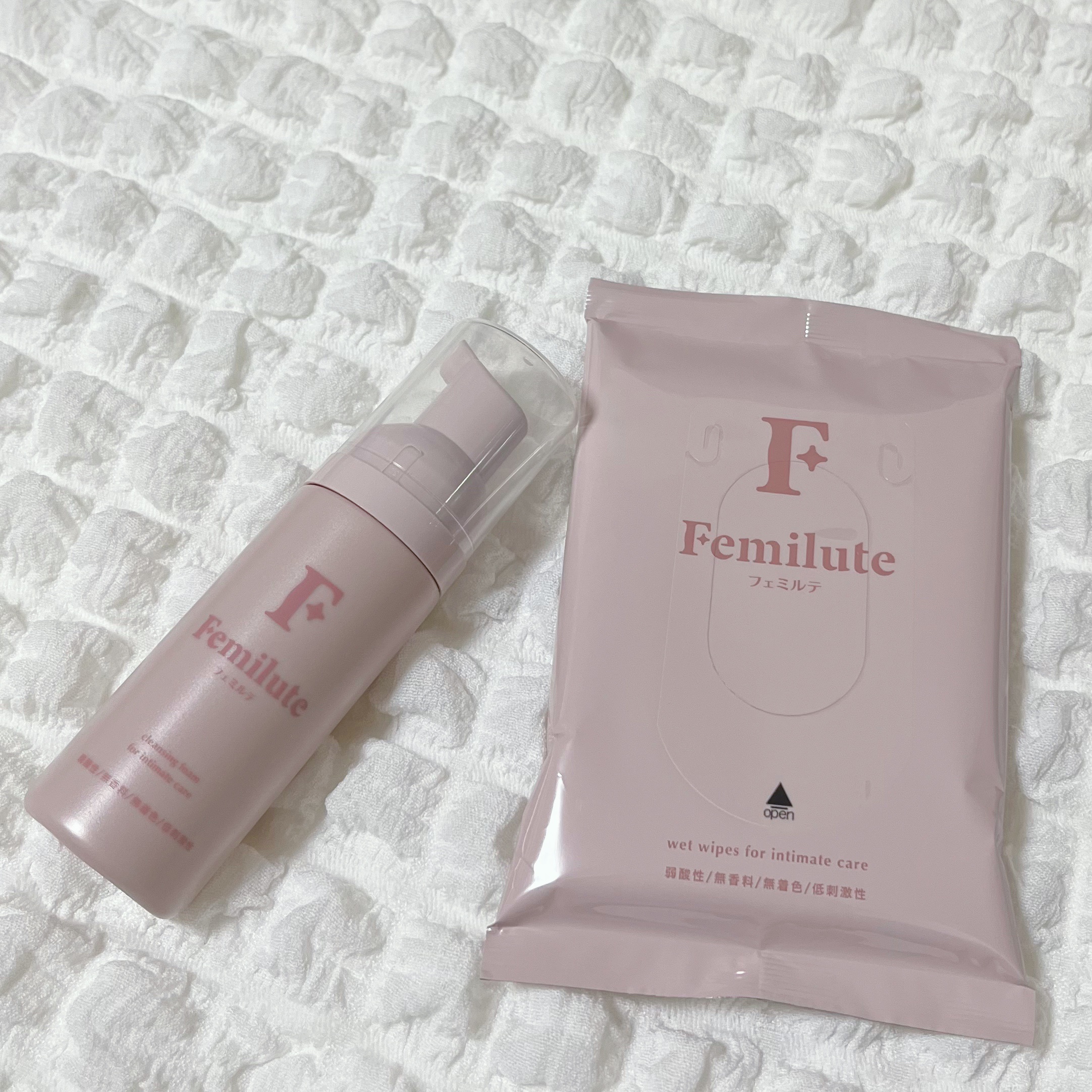 デリケートふきとりフォーム/Femilute/デリケートゾーンケアを使ったクチコミ（2枚目）