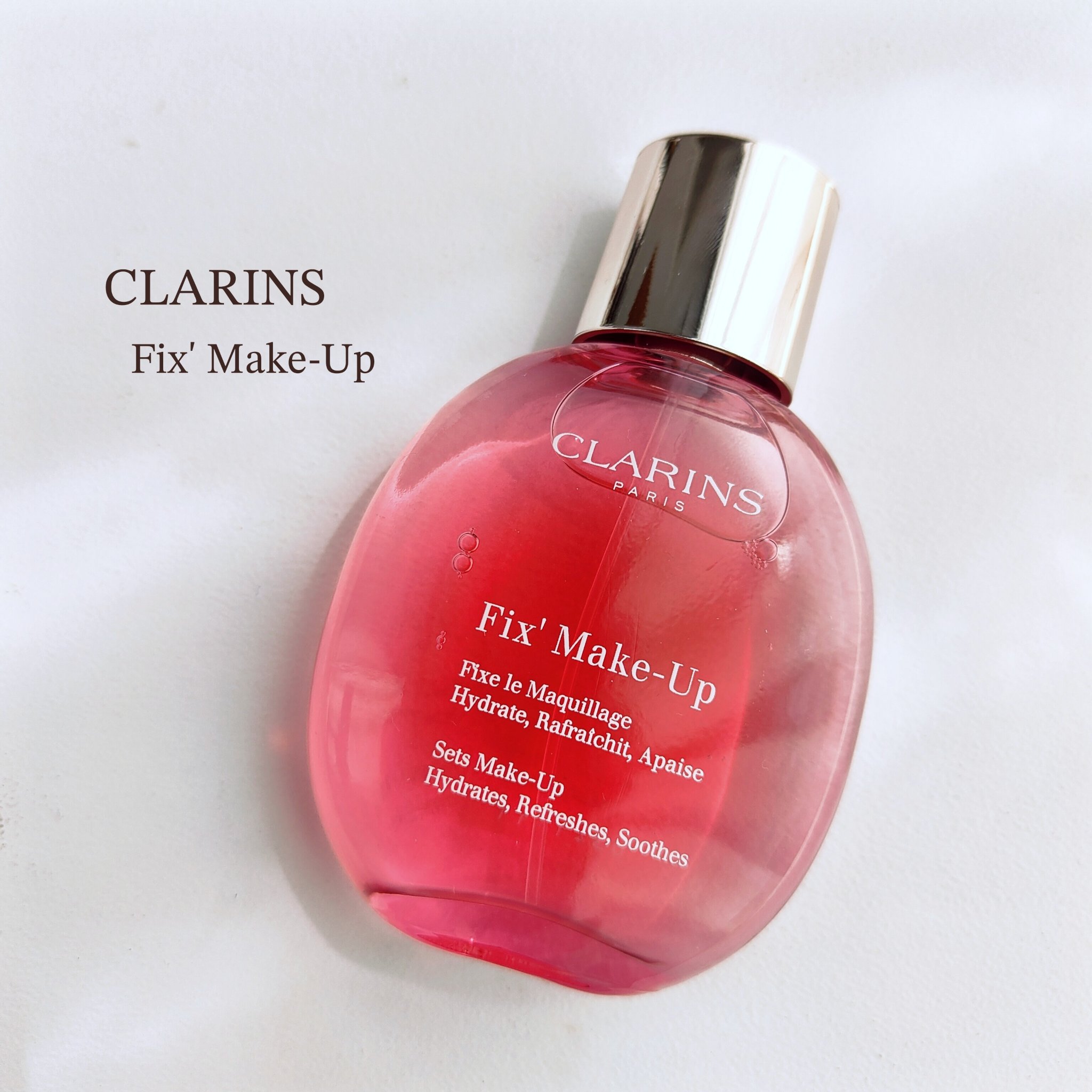 フィックス メイクアップ/CLARINS/ミスト状化粧水を使ったクチコミ（1枚目）