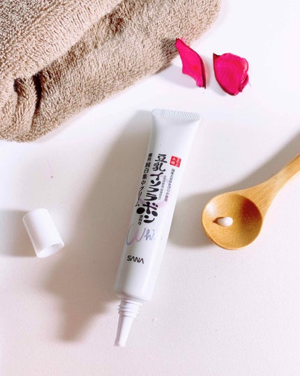 薬用美白スポッツクリーム/なめらか本舗/フェイスクリームを使ったクチコミ(2枚目)