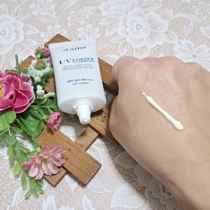 ダルバ ウォータフル エッセンス サンクリーム/ダルバ/日焼け止めクリームを使ったクチコミ(2枚目)