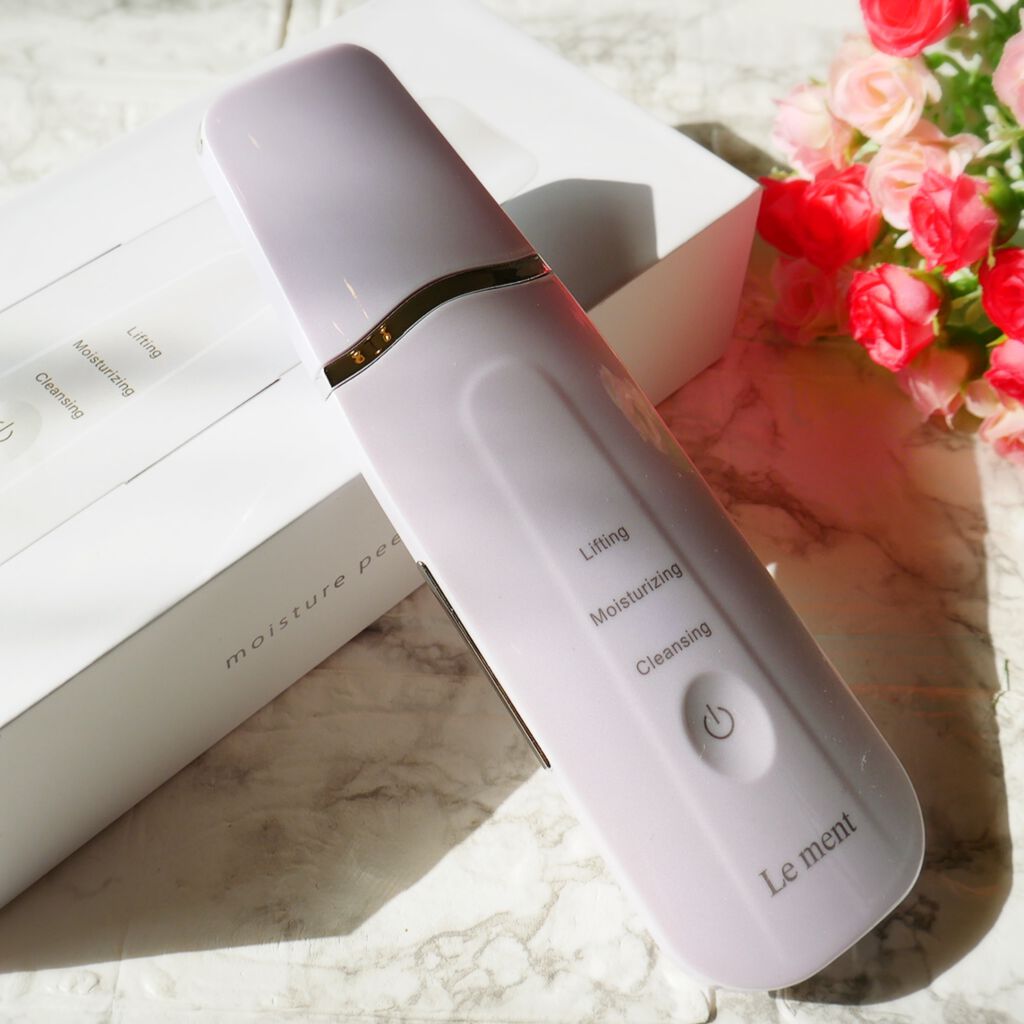 モイスチャーピーリングプロ/Le ment/美顔器・マッサージを使ったクチコミ（1枚目）