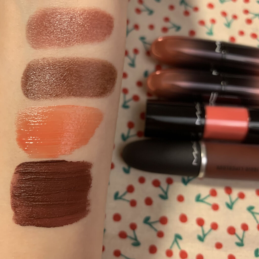 バーシーカラーバーニッシュ クリームリップステイン/M・A・C/リップグロスを使ったクチコミ（2枚目）