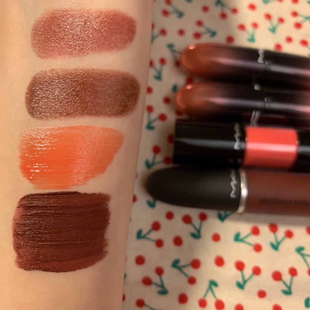 バーシーカラーバーニッシュ クリームリップステイン/M・A・C/リップグロスを使ったクチコミ(2枚目)