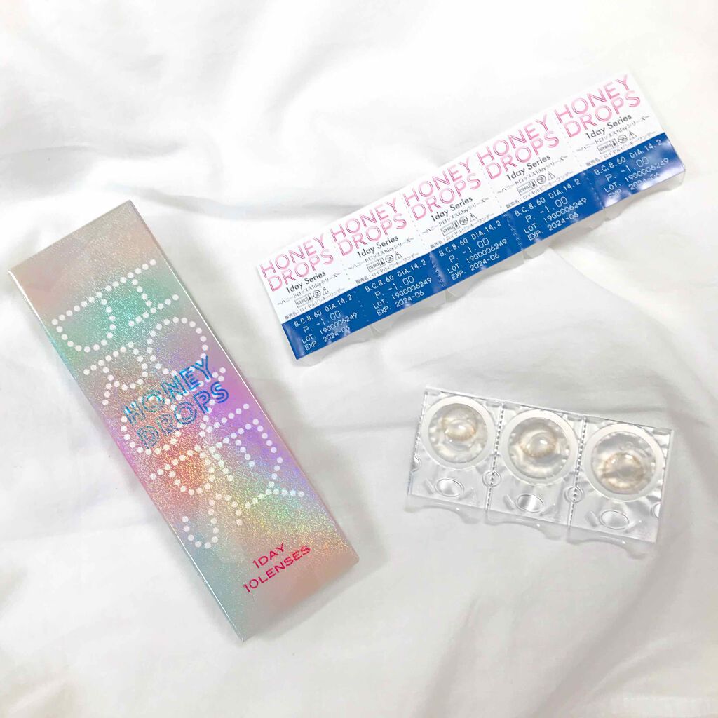 ハニードロップス/HONEY DROPS/カラーコンタクトレンズを使ったクチコミ(1枚目)