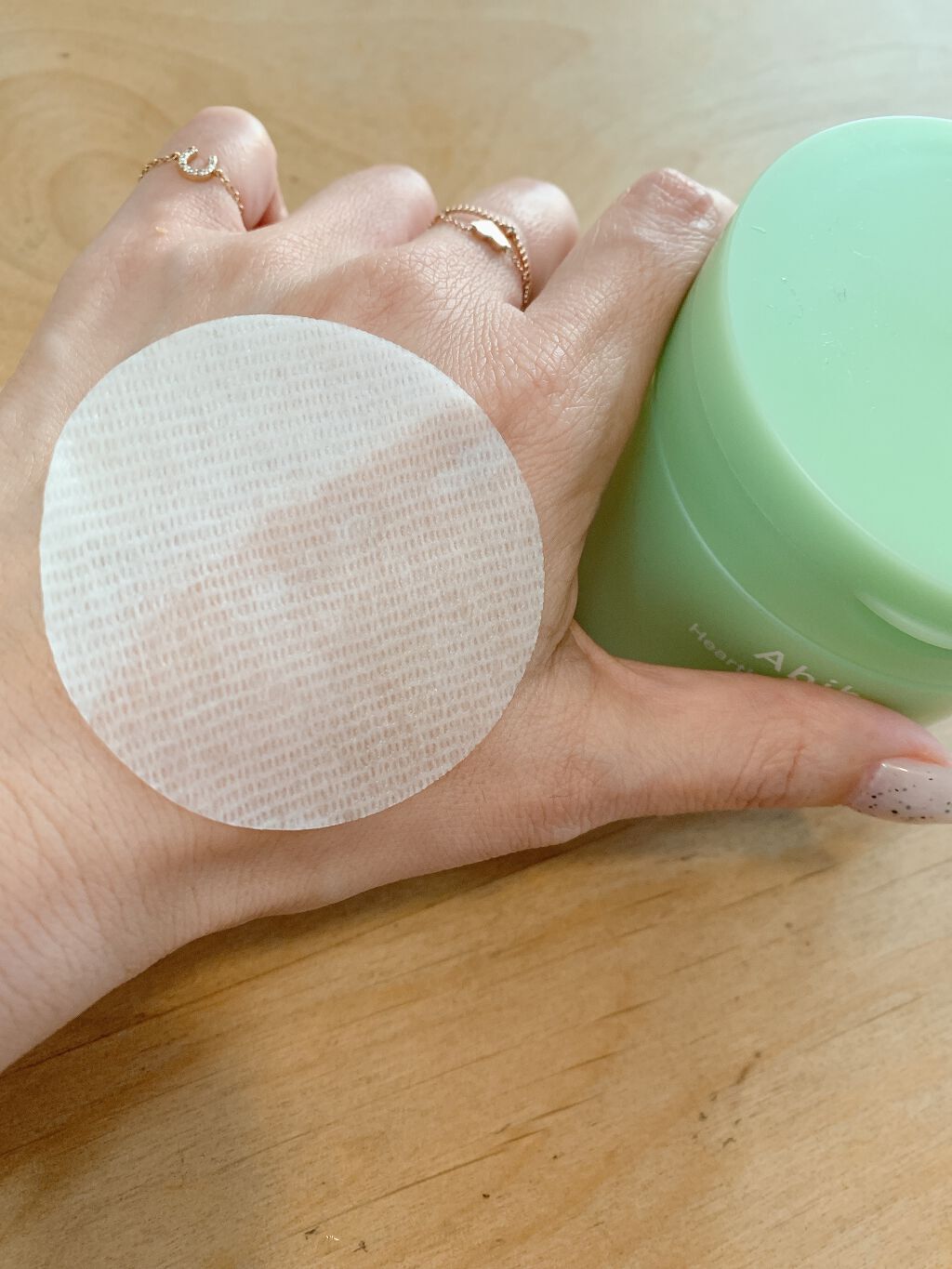 ドクダミカーミングタッチスポットパッド/Abib /トナーパッドを使ったクチコミ(2枚目)