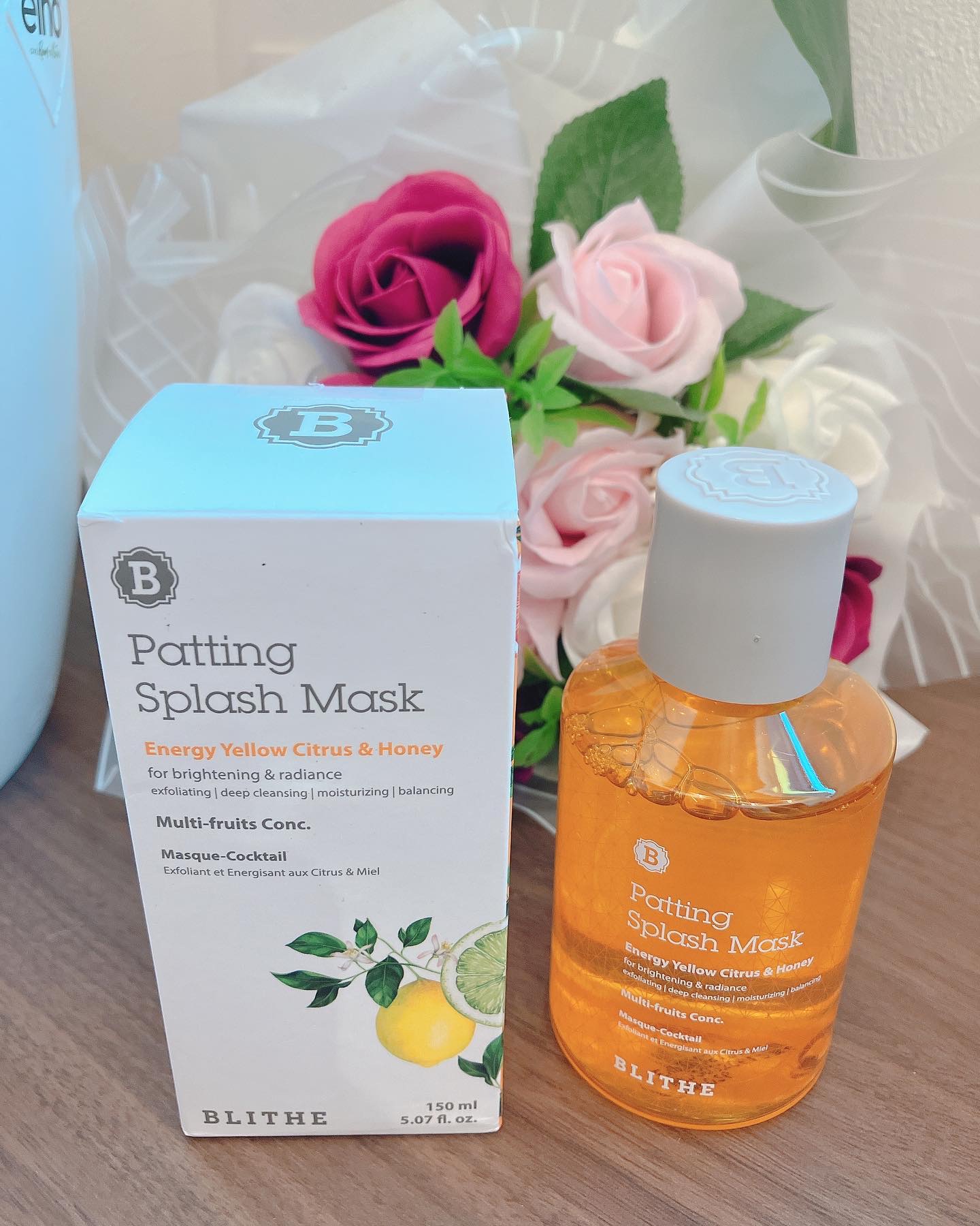 Patting Splash Mask Energy Citrus & Honey/BLITHE/その他洗顔料を使ったクチコミ（3枚目）