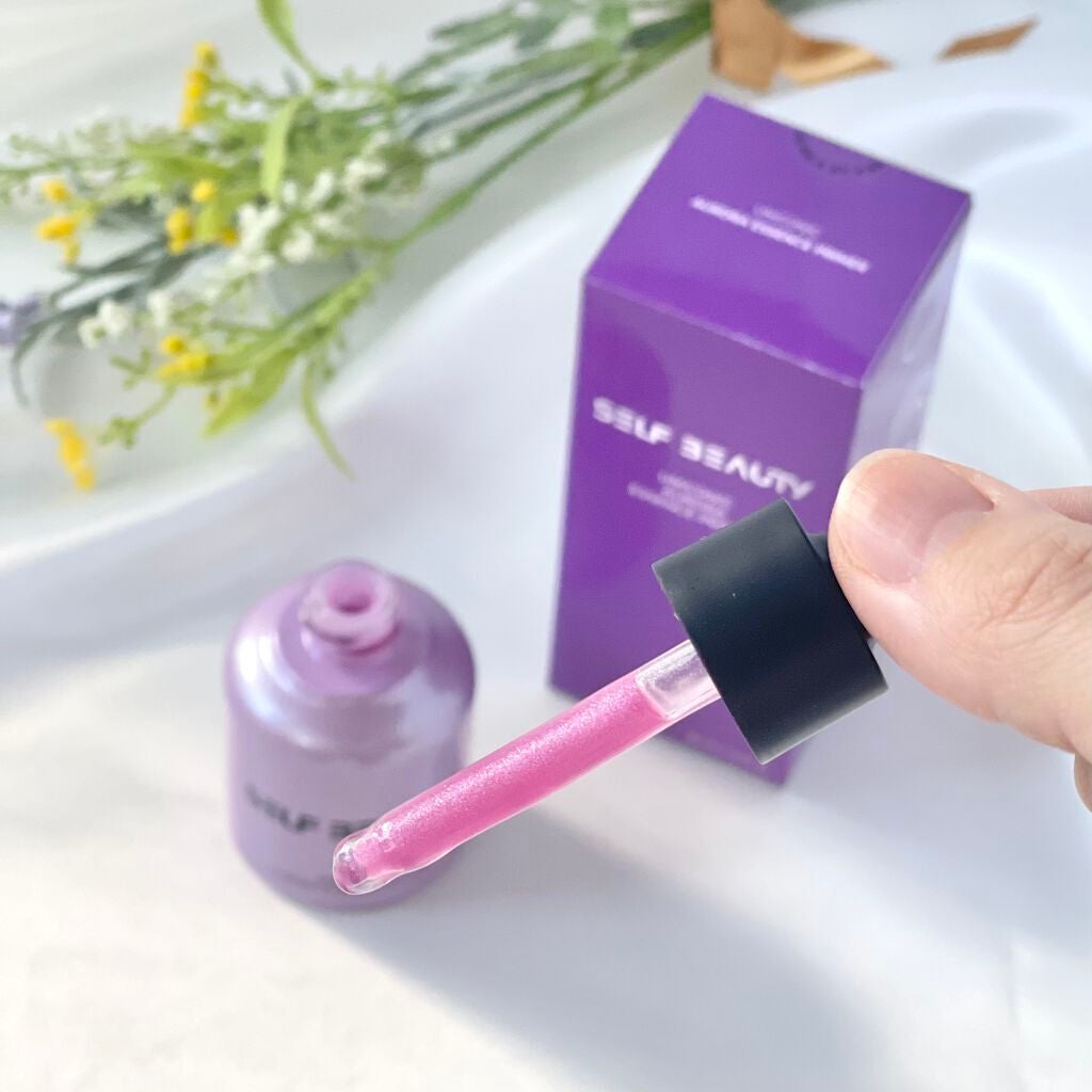 ユニコーン オーロラエッセンスプライマー/SELF BEAUTY/美容液を使ったクチコミ(3枚目)