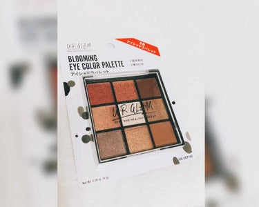 UR GLAM　BLOOMING EYE COLOR PALETTE/U R GLAM/アイシャドウパレットを使ったクチコミ（1枚目）