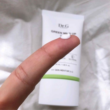 グリーンマイルドアップサンプラス/Dr.G/日焼け止めクリームを使ったクチコミ(2枚目)