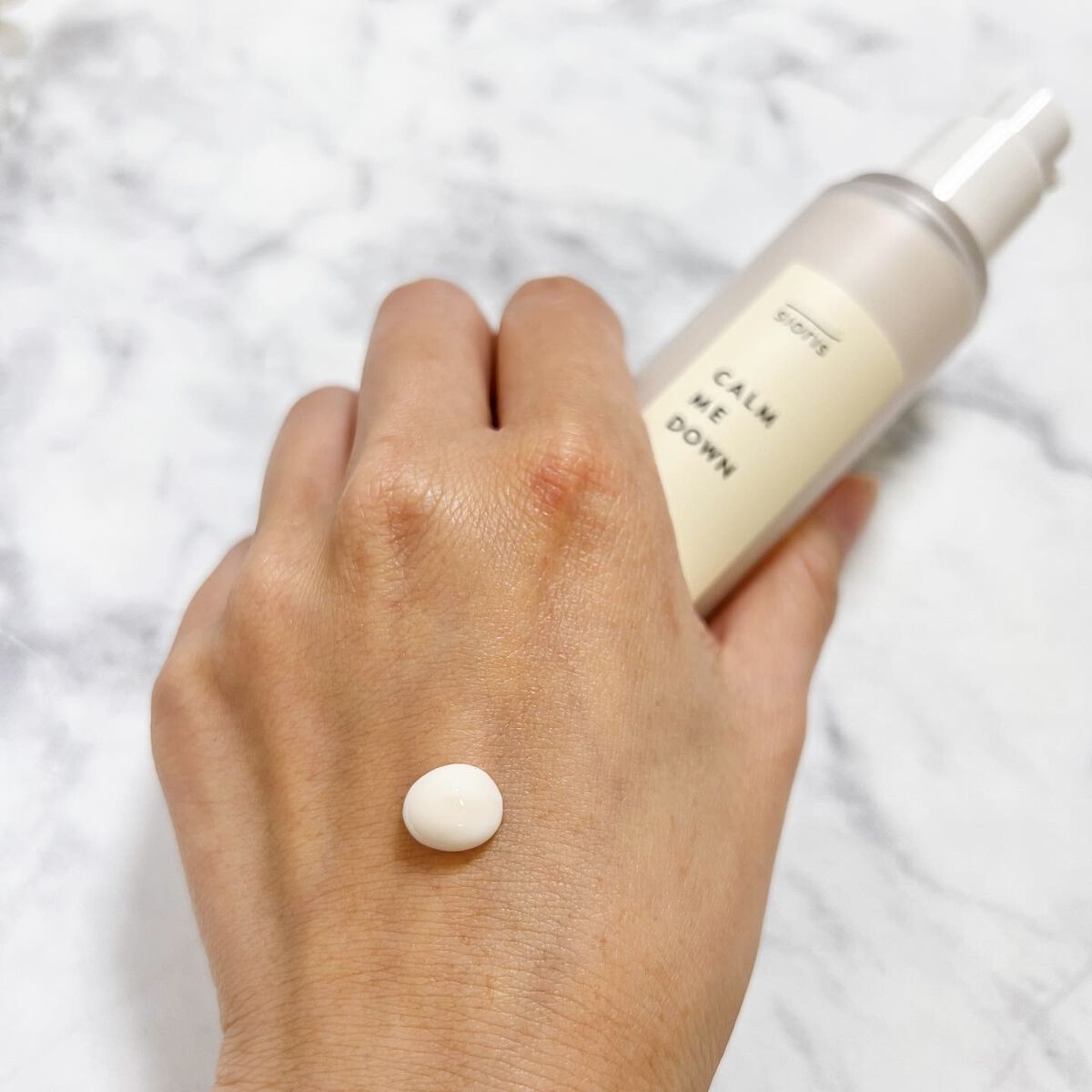 コームミー ダウン クリーム/SIORIS/フェイスクリームを使ったクチコミ（2枚目）