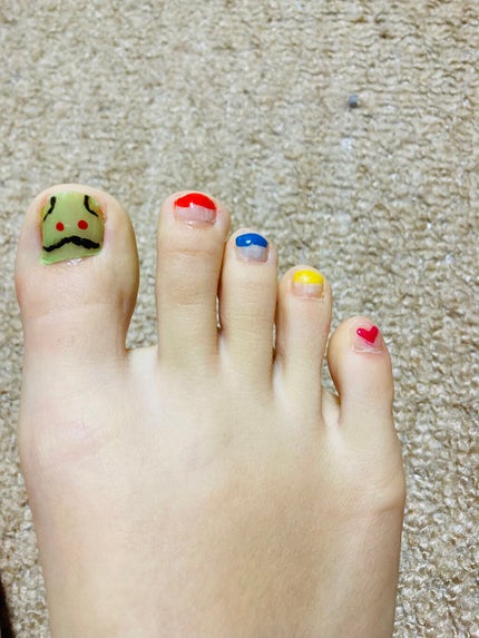 サンリオネイル/DAISO/マニキュアを使ったクチコミ(1枚目)