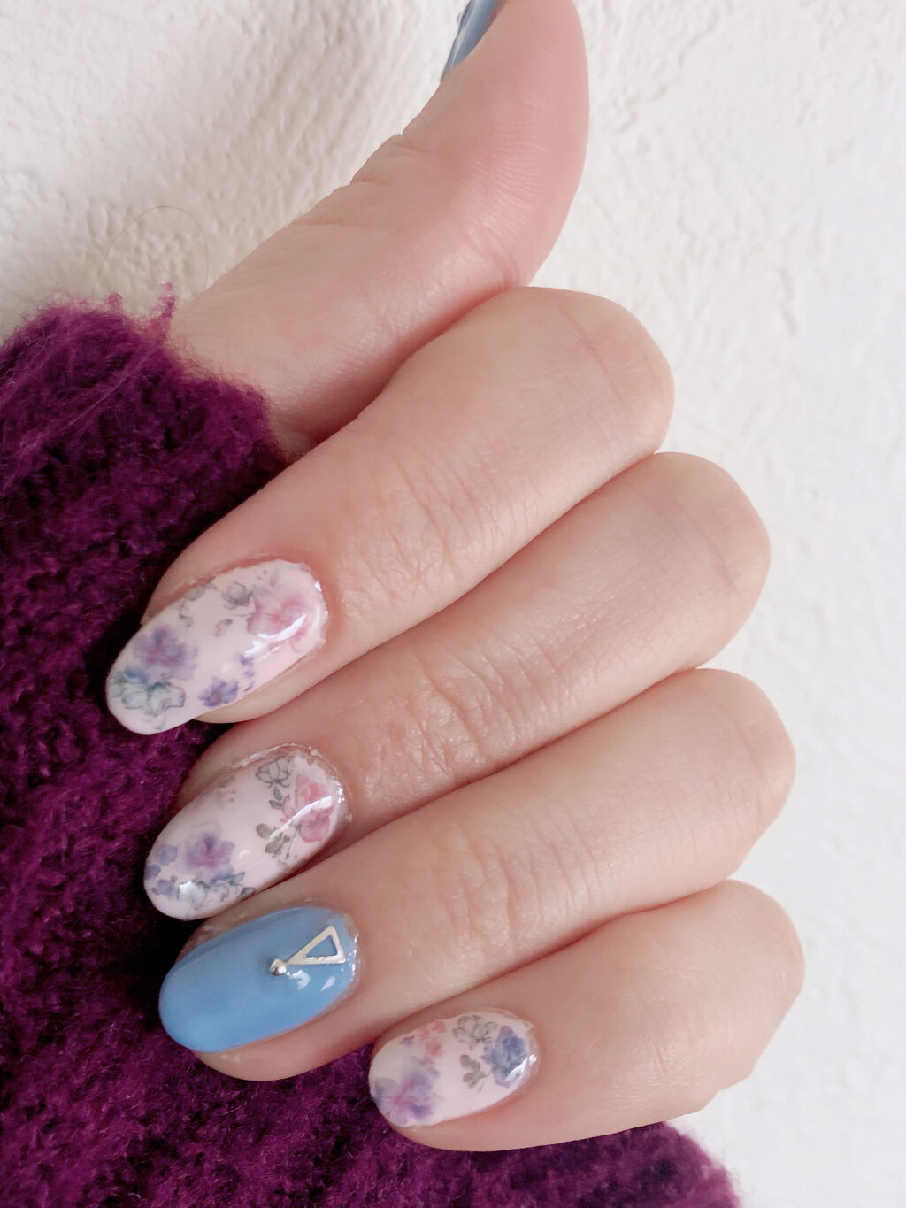 ネイルシール/セリア/ネイルシールを使ったクチコミ（2枚目）