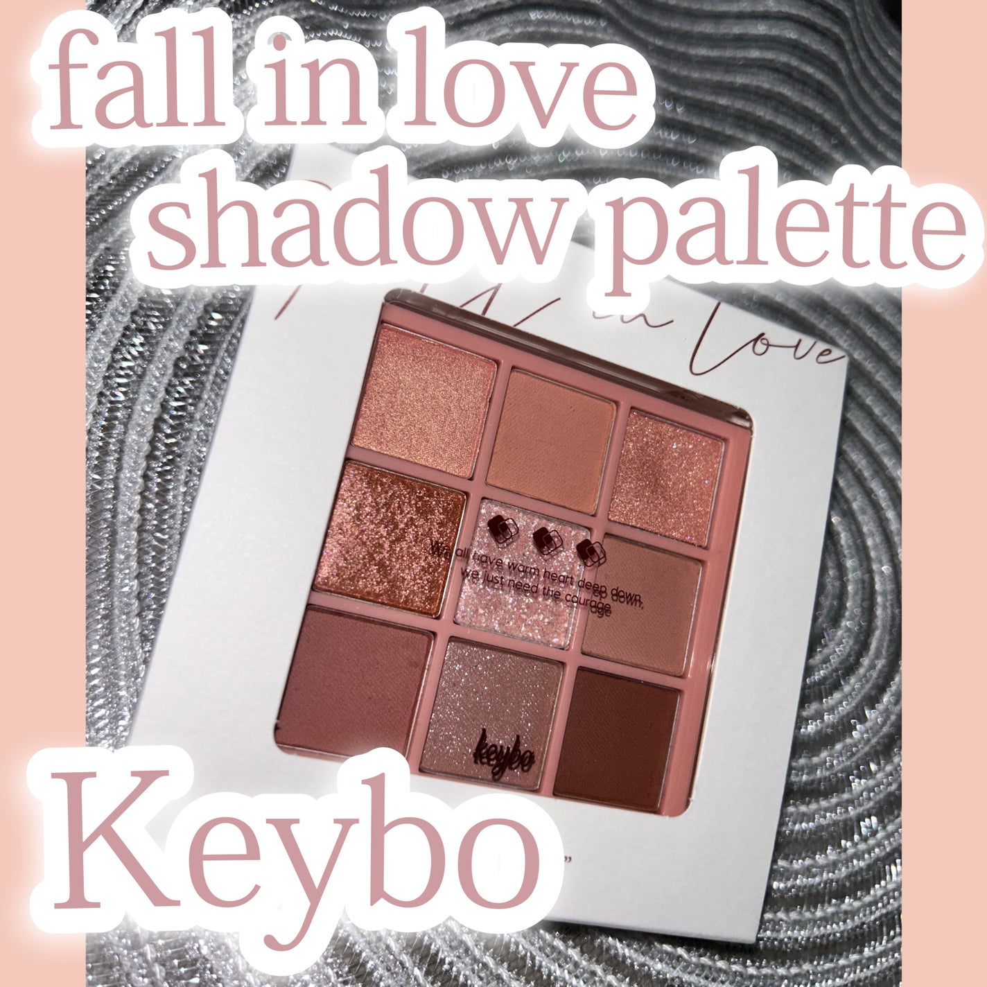 KEYBO FALL IN LOVE SHADOW PALETTE/keybo/アイシャドウパレットを使ったクチコミ(2枚目)