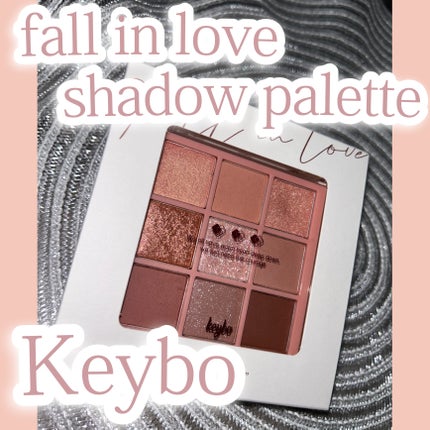 KEYBO FALL IN LOVE SHADOW PALETTE/keybo/アイシャドウパレットを使ったクチコミ(2枚目)