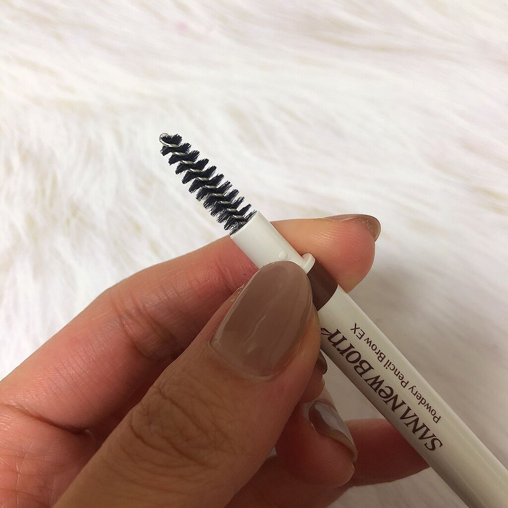 パウダリーペンシルブロウEX/サナ ニューボーン/アイブロウペンシルを使ったクチコミ（3枚目）