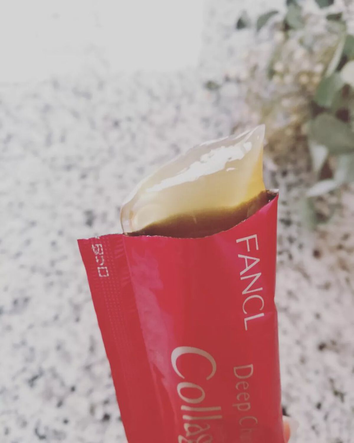 ディープチャージ  コラーゲン スティックゼリー/ファンケル/美容サプリメントを使ったクチコミ（3枚目）