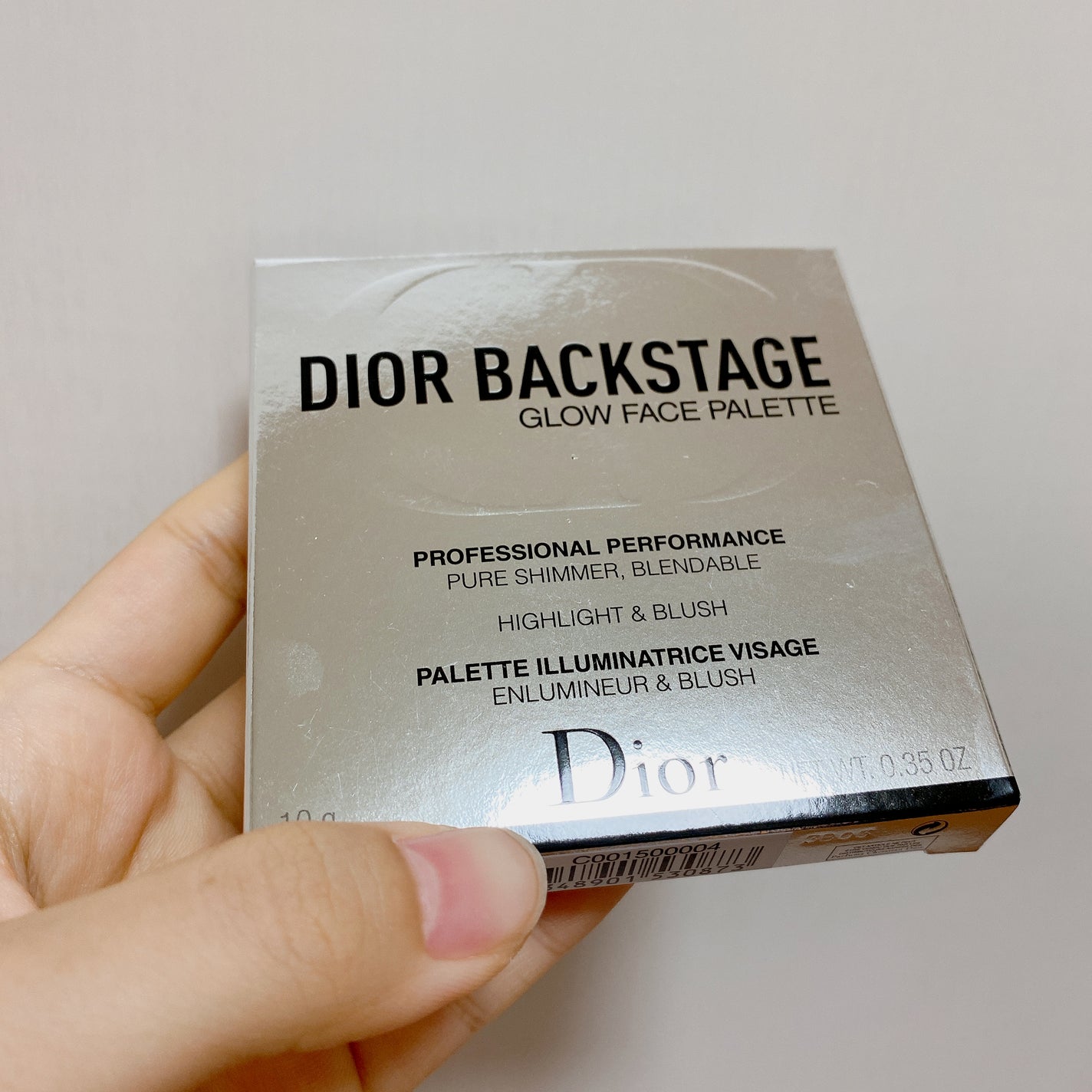 ディオール バックステージ フェイス グロウ パレット/Dior/ハイライトを使ったクチコミ(4枚目)