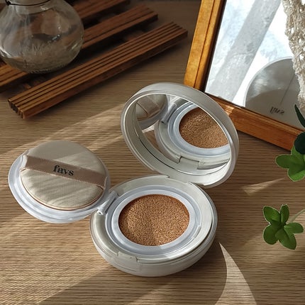 カーミンググロウアップクッションファンデーション/favs/リキッドファンデーションを使ったクチコミ(2枚目)