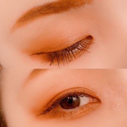 かぽ on LIPS 「プチプラメイク💕キャンメイクシルキースフレアイズ07ネクタリン..」(5枚目)