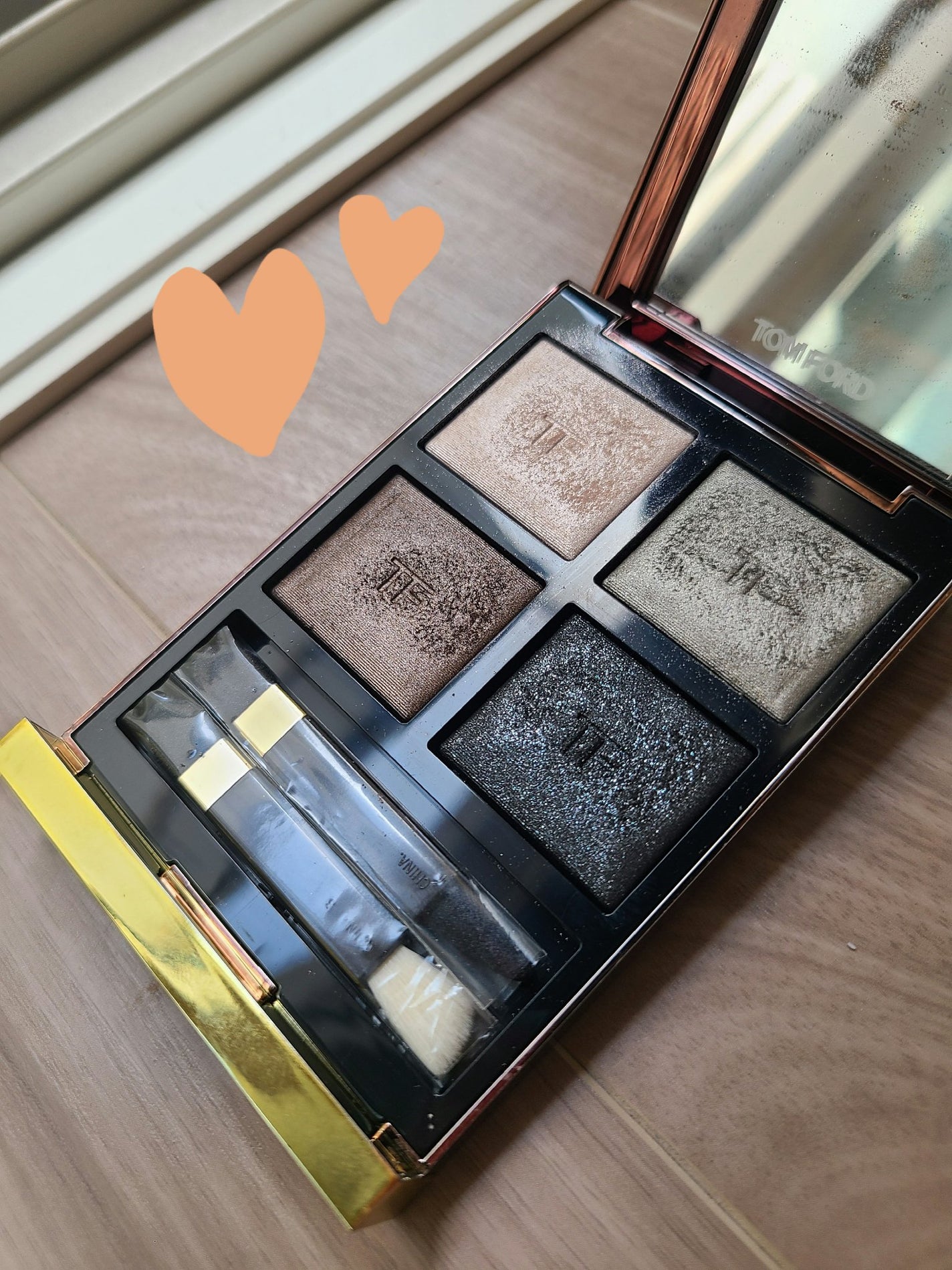 アイ カラー クォード/TOM FORD BEAUTY/アイシャドウパレットを使ったクチコミ(3枚目)