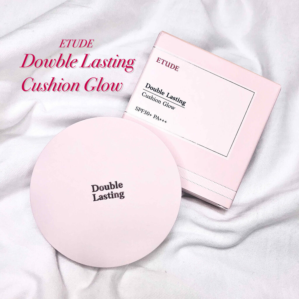ダブルラスティング クッショングロウ/ETUDE/クッションファンデーションを使ったクチコミ（1枚目）