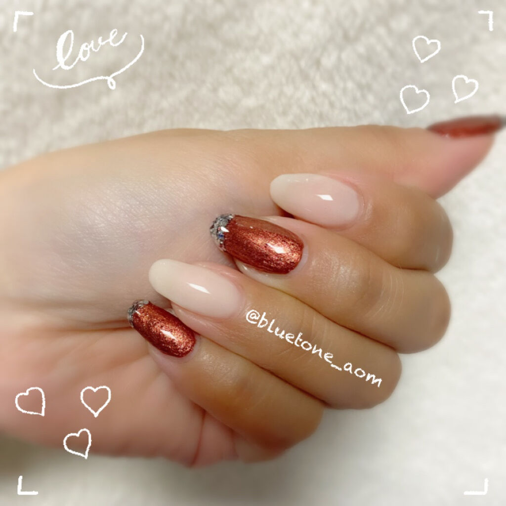 ミリオンシャイン トップコート/D-UP/ネイルトップコートを使ったクチコミ（2枚目）