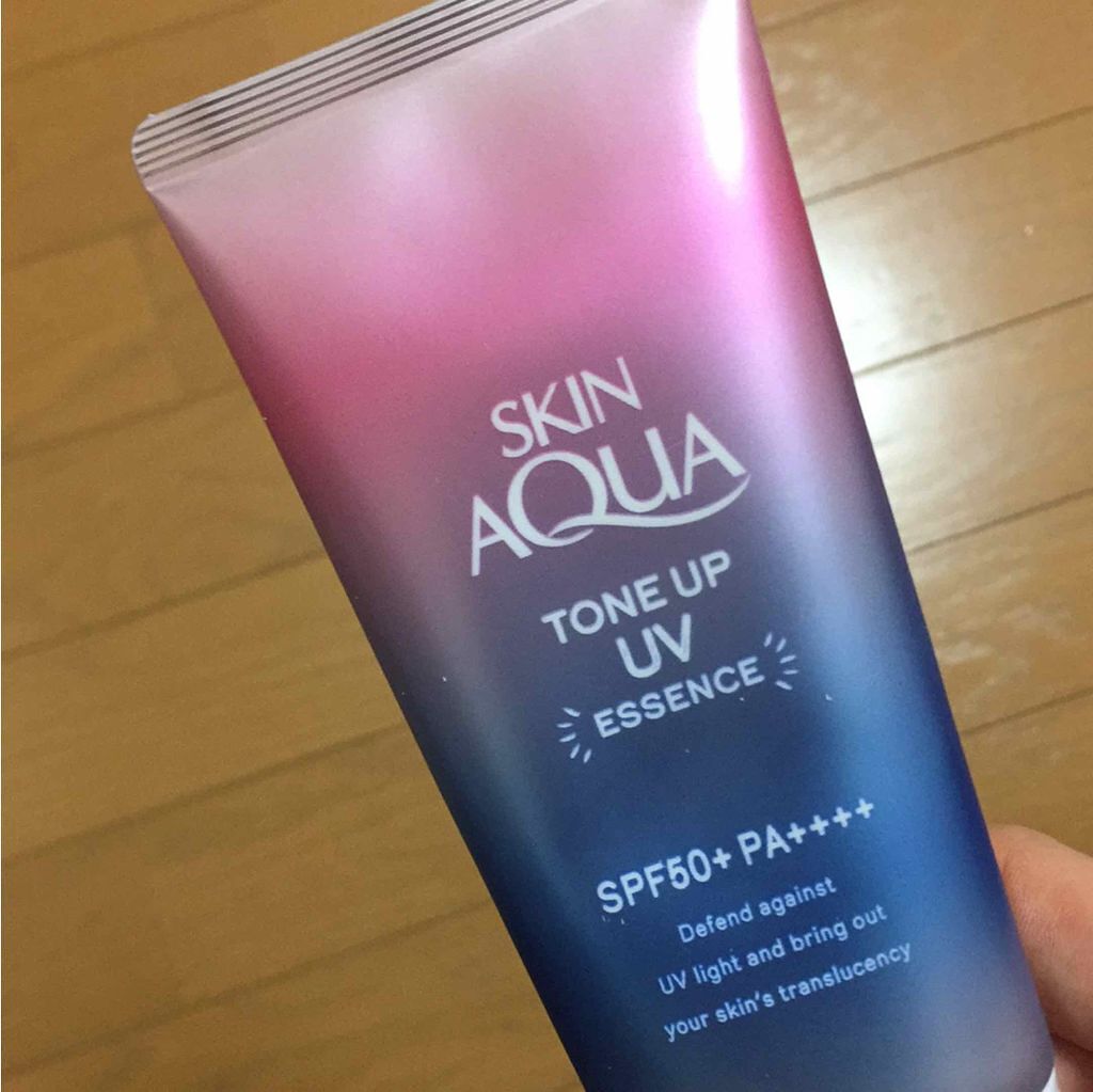 スキンアクア トーンアップUVエッセンス/スキンアクア/日焼け止めクリームを使ったクチコミ（1枚目）