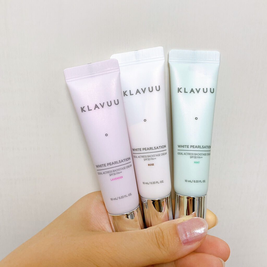 アイデアルアクトレスバックステージクリームスペシャルセット10ml ×3本/KLAVUU/その他キットセットを使ったクチコミ（1枚目）