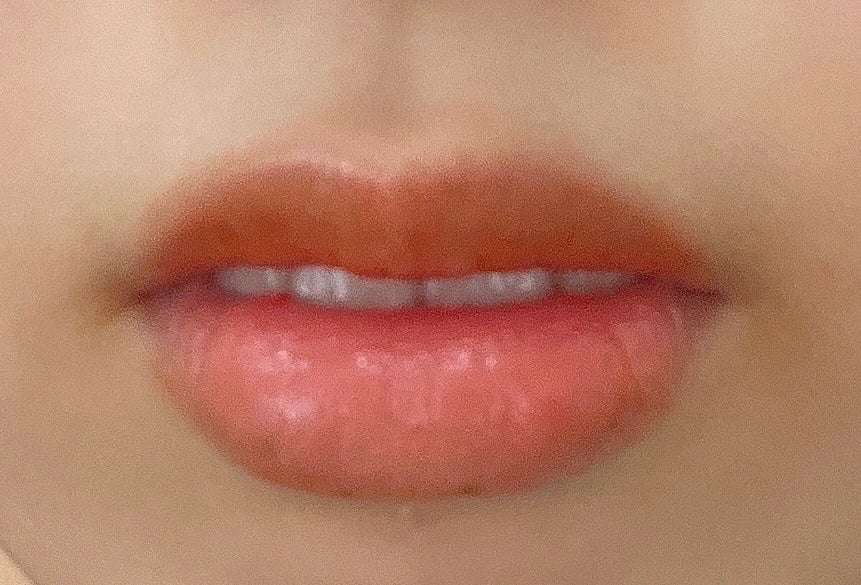 メンソレータム フラッシュティントリップ/メンソレータム/リップティントを使ったクチコミ(2枚目)