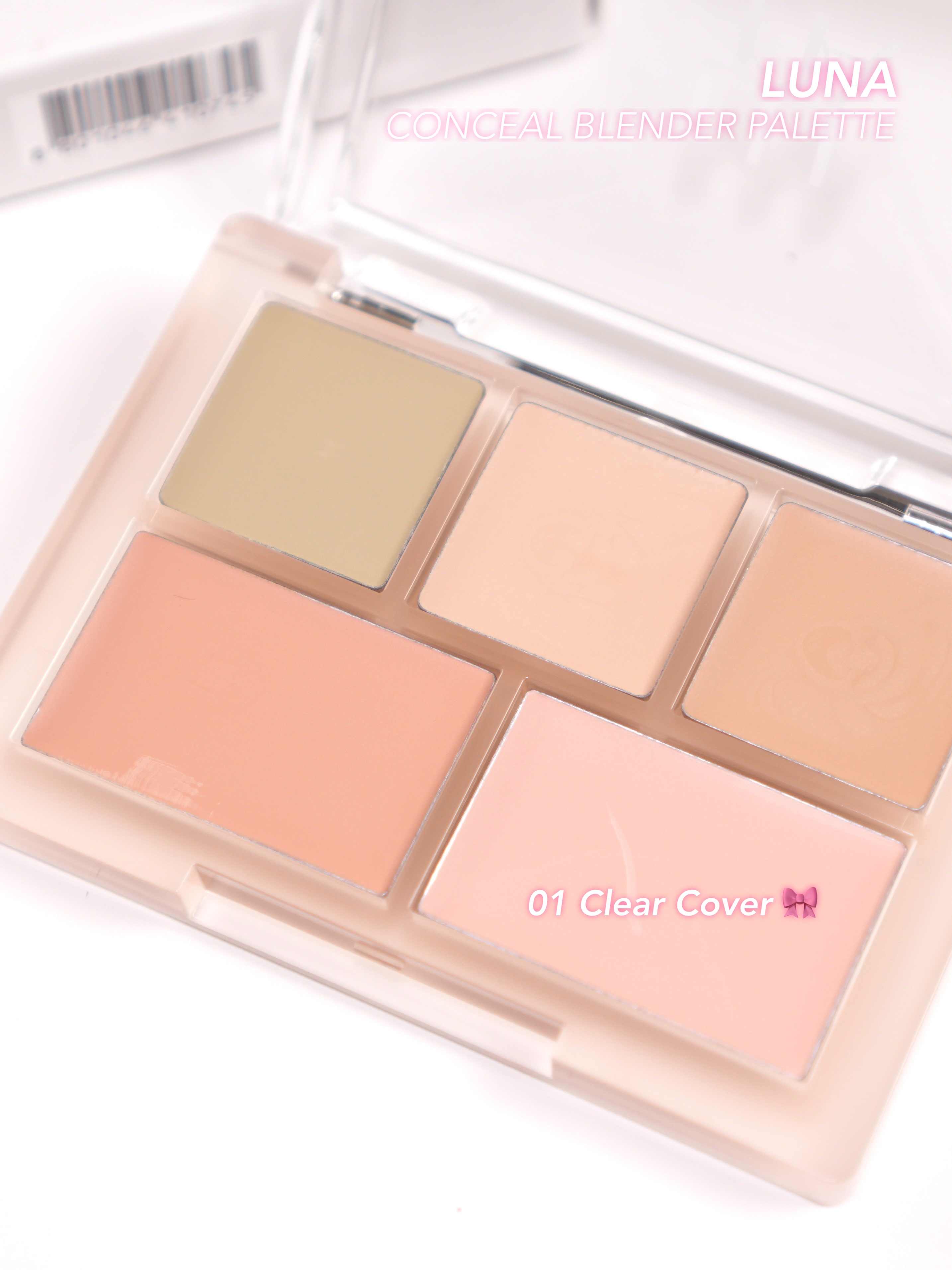 コンシールブレンダーパレット/LUNA/パレットコンシーラーを使ったクチコミ（2枚目）