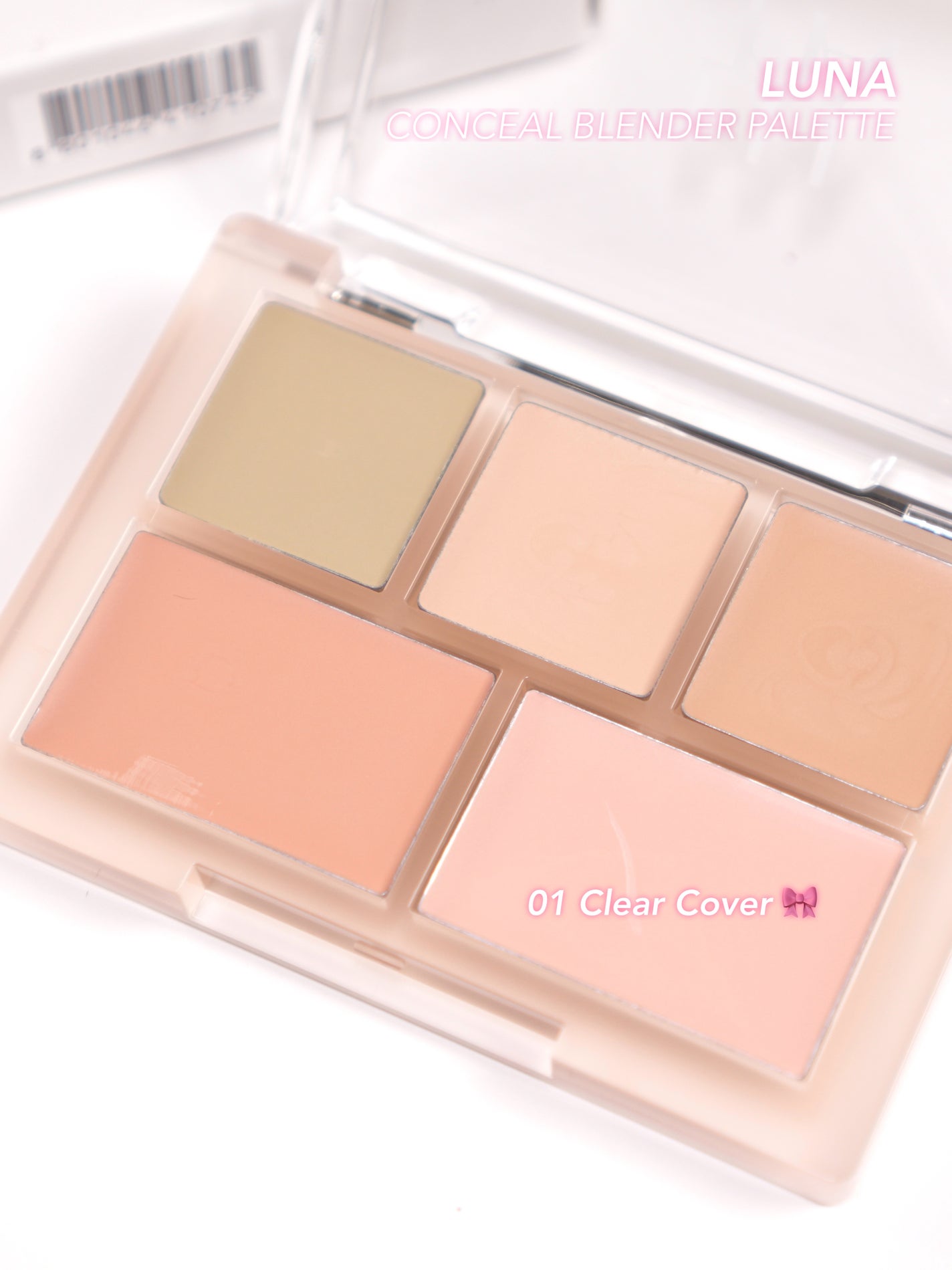 コンシールブレンダーパレット/LUNA/パレットコンシーラーを使ったクチコミ(2枚目)
