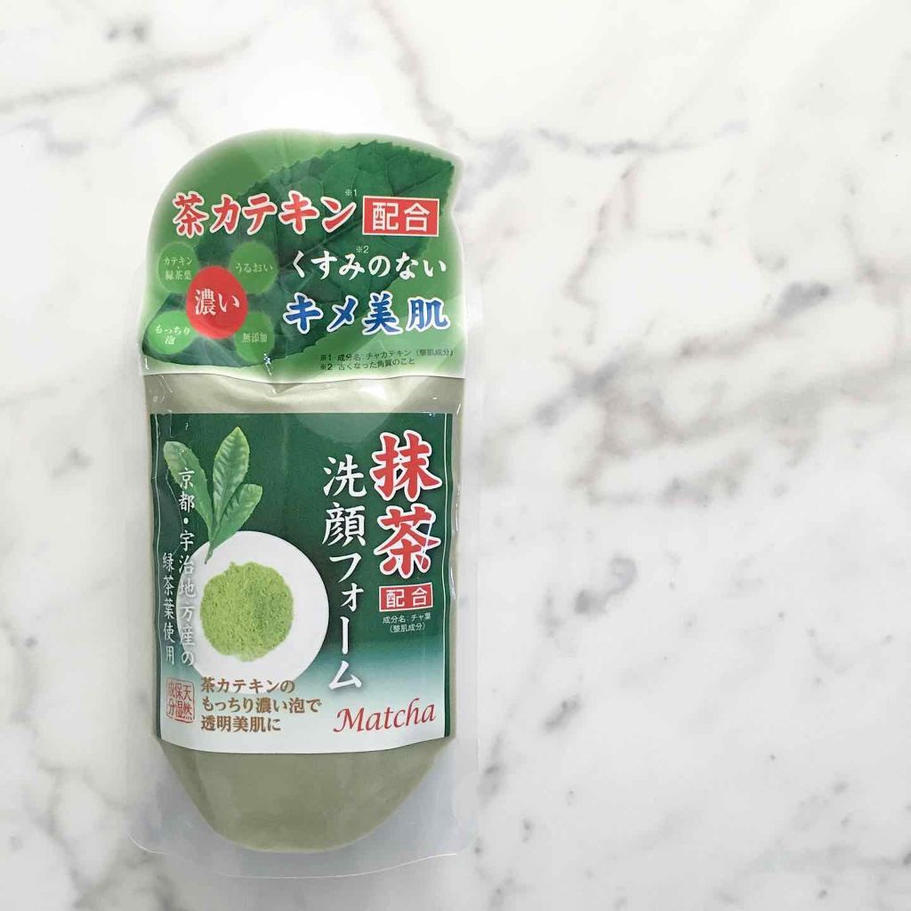 抹茶配合洗顔フォーム N/ユゼ化粧品/洗顔フォームを使ったクチコミ(1枚目)