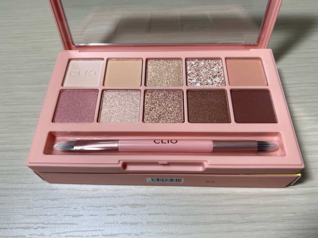 プロ アイ パレット/CLIO/アイシャドウパレットを使ったクチコミ（3枚目）
