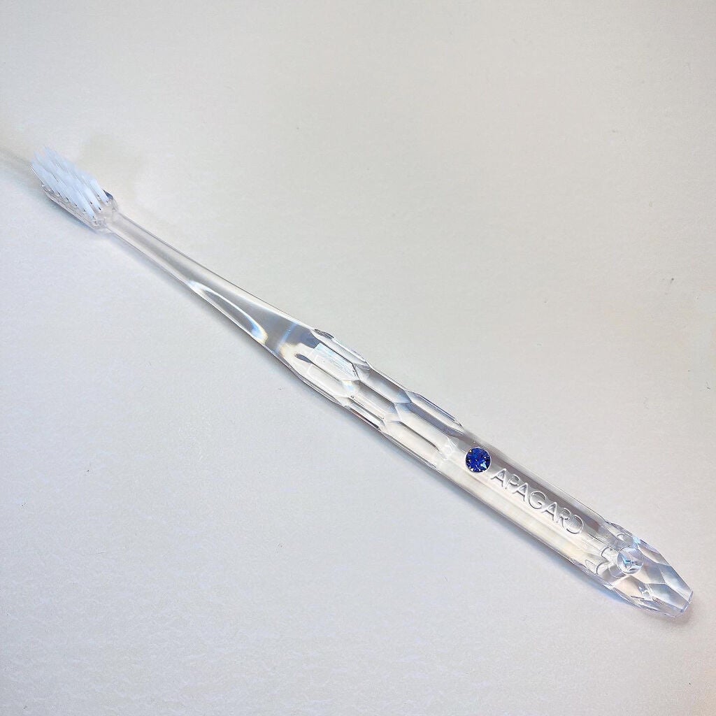 アパガードクリスタル歯ブラシ/アパガード/歯ブラシを使ったクチコミ(2枚目)